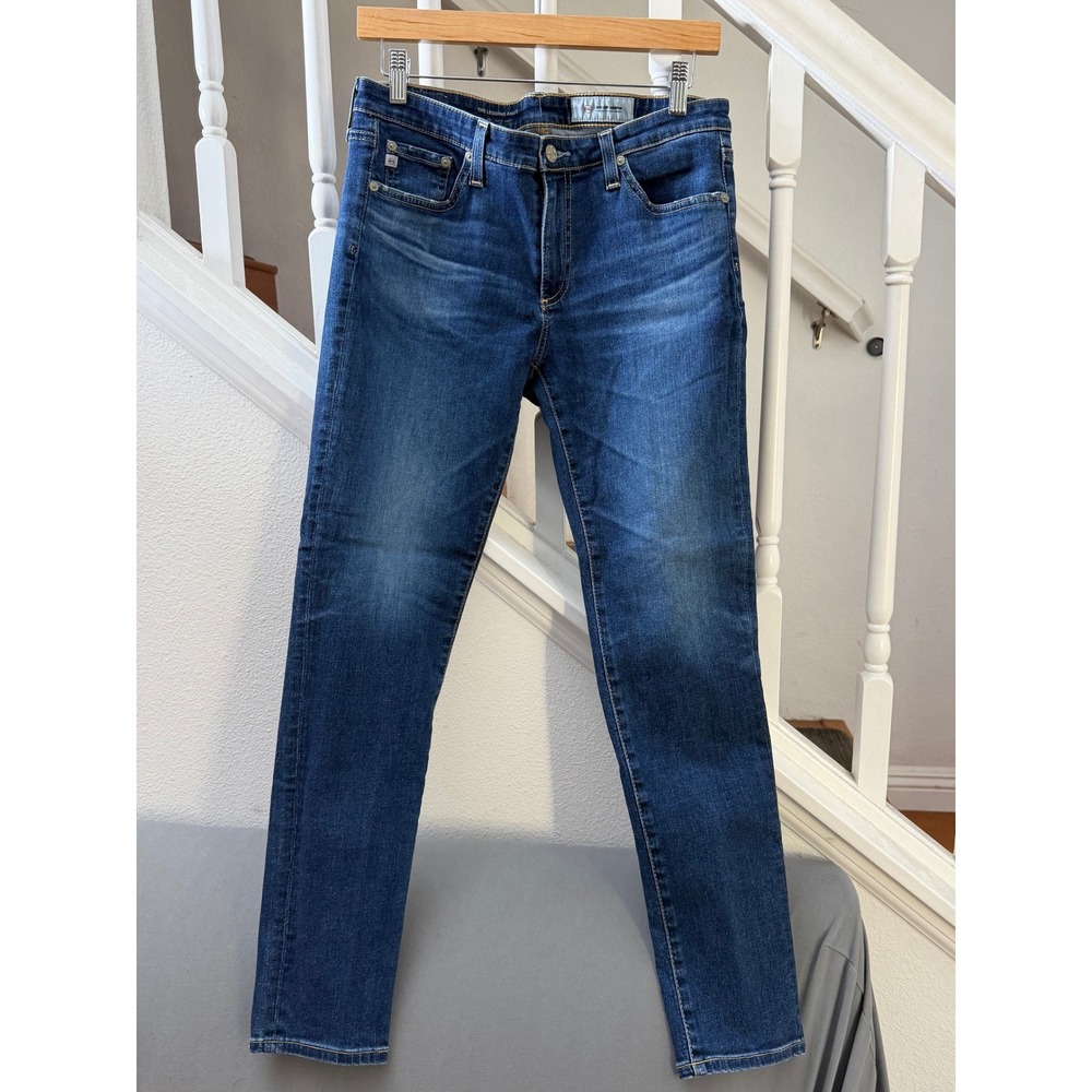 AG ADRIANO GOLDSCHMEID Classic Blue Women's Slim Jeans SIZE 30 (6-8)